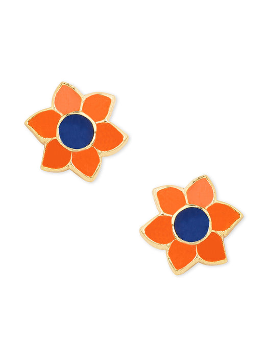 Firangi Paani Flower Studs