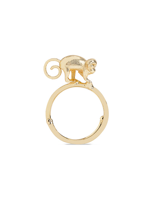 Mischievous Monkey Ring