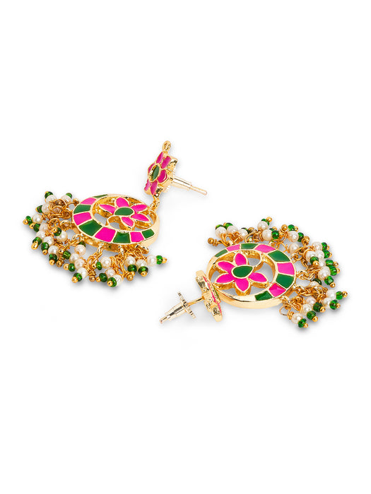 Panna Gulaab Earrings