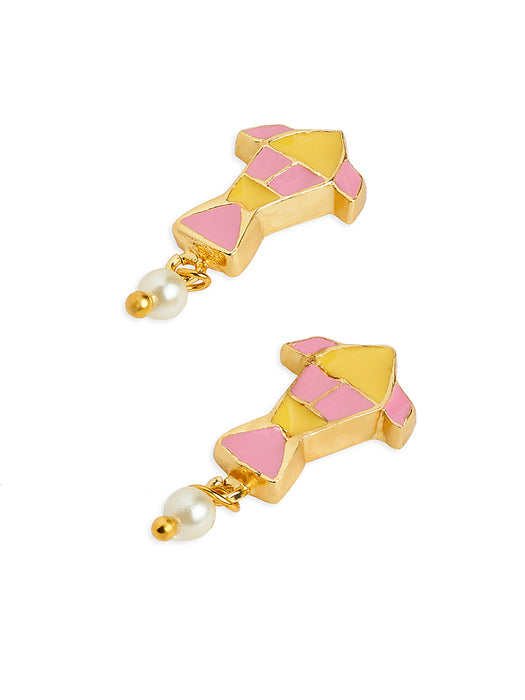 Geometric Fish Studs