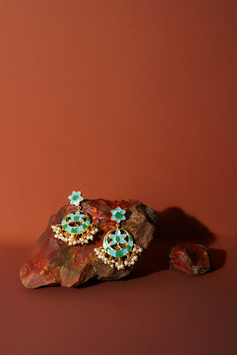 Phiroza Enamel Earrings