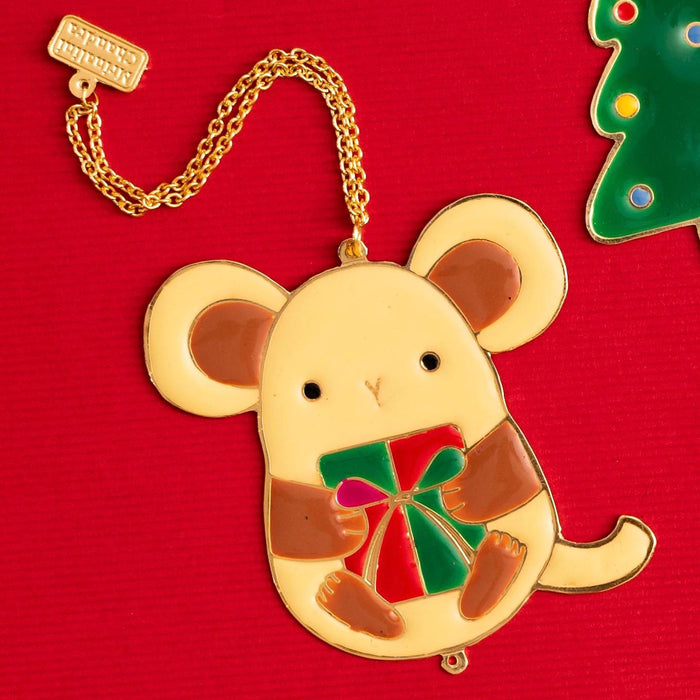 Christmas Mouse Charm