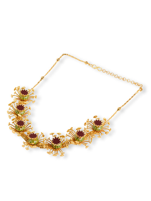 Golden Poppy Choker