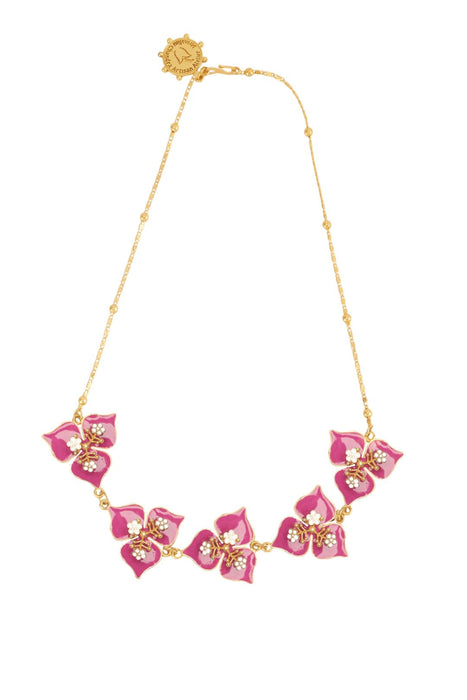 Pink Bougainvillea Choker