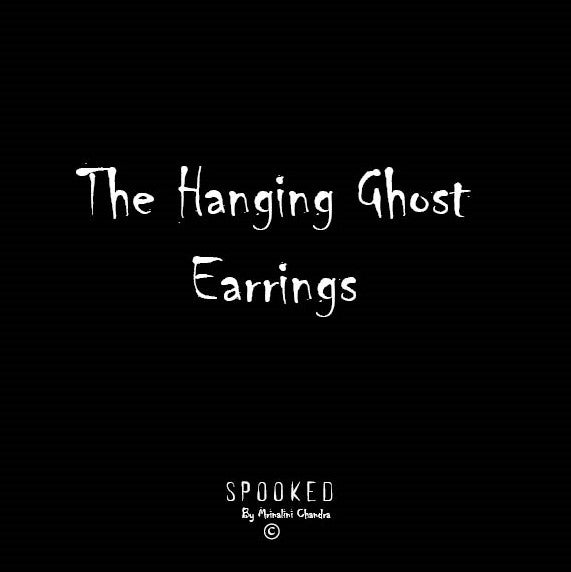 The Hanging Ghost House Earring