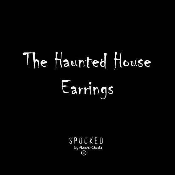 The Haunted Brick House Earring