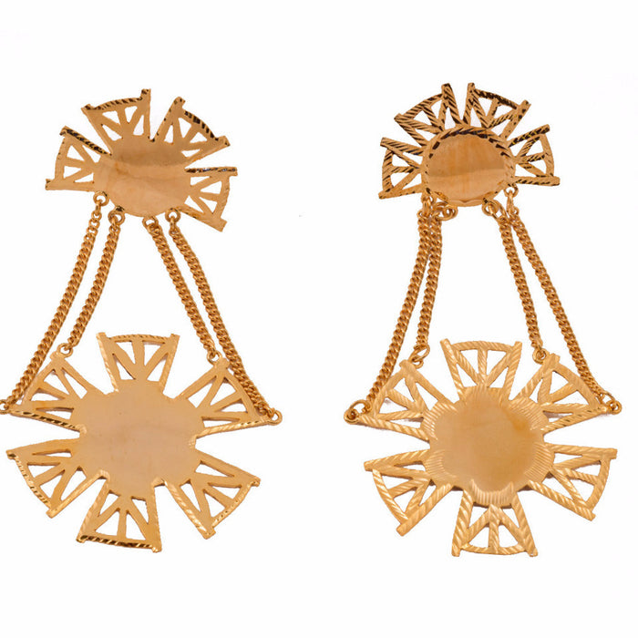 Chair Back inspired Earrings - mrinalinichandra - 1