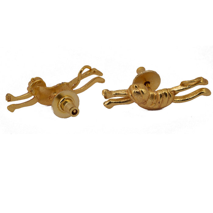 Shakuntala Small Monkey Earring - mrinalinichandra - 2