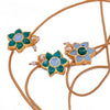 Meenakari Flower Necklace - mrinalinichandra - 2