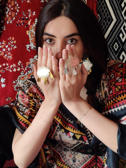 Nazrana Evil Eye Siver Ring